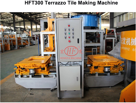 Hongfa tile machine terrazo tile making machinery floor tiles